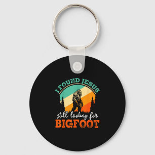 Porte-clés Bigfoot Jésus drôle de crossover à la recherche de