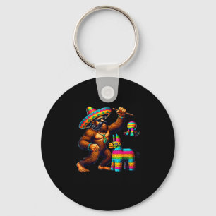 Porte-clés Bigfoot Pinata Cinco De Mayo Mexicain Sasquatch En