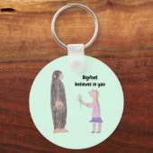 Porte-clés Bigfoot vous croit (Recto)