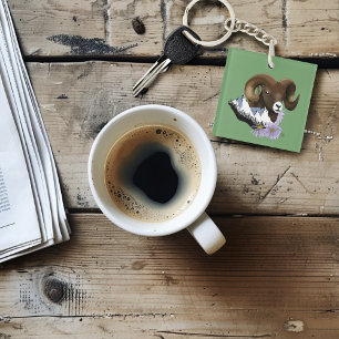 Porte-clés Bighorn Sheep Ram Green Mountains