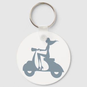Porte-clés Bigorneau de scooter de fille