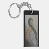 Porte-clés Bijou exotique I Porte - clé rectangle (Devant gauche)