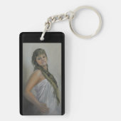 Porte-clés Bijou exotique I Porte - clé rectangle (Dos)