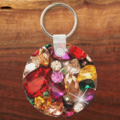 Porte-clés Bijoux Bijoux étincelante Gemmes couleur (Recto)