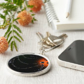 Porte-clés Bijoux Spiderweb élégant porte - clé haut de gamme (Côté)