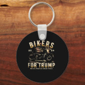 Porte-clés Biker Pour Trump 2024 (Recto)