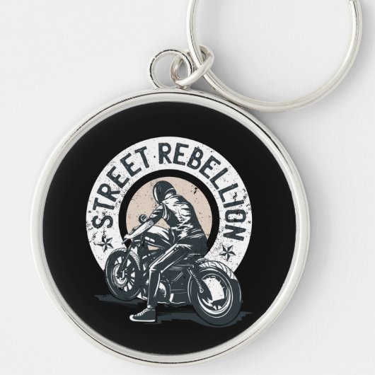 Porte-clés Biker Scorcher à moto (Devant)