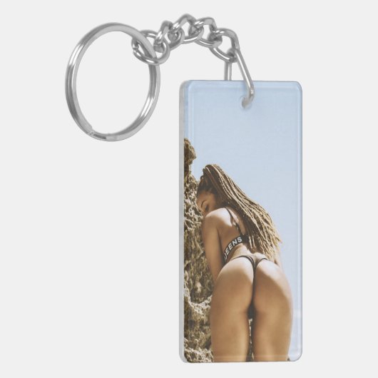 Porte-clés Bikini Beach Babe Photo Key Chain (Devant gauche)