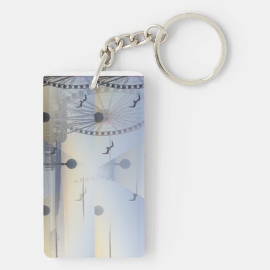 PORTE-CLÉS BILATÉRAL DE SEATTLE (Dos)