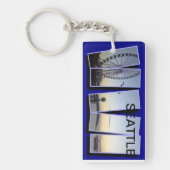 PORTE-CLÉS BILATÉRAL DE SEATTLE (Devant)