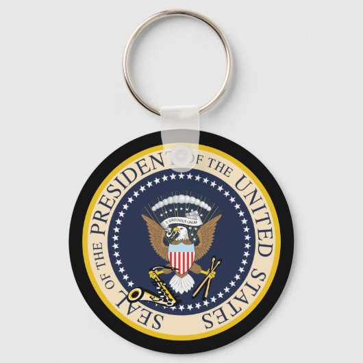 Porte-clés Bill Clinton : Sceau présidentiel : Porte - clé (Recto)