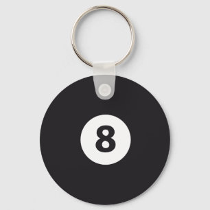 Porte-clés Billard 8