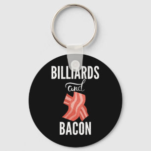 Porte-clés Billard Et Bacon Lover Pool Billard