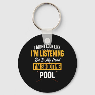 Porte-clés Billard Joueur Pool Table Snooker Pyramide Billia