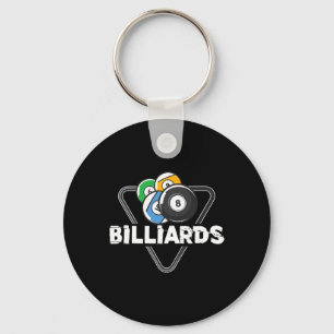 Porte-clés Billard Rack Billard Joueur Snooker 8 Ball Cue