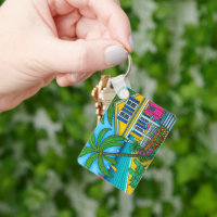 Billet au Porte - clé Paradise par Lisa Lorenz