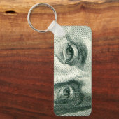 Porte-clés Billet de cent dollars de Ben Franklin (Recto)