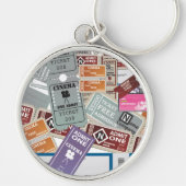 Porte-clés Billet de cinéma (Devant)