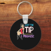 Porte-clés Billiard lovers | Just The Tip I Promise (Recto)