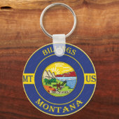 Porte-clés Billings Montana (Recto)