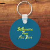 Porte-clés Billionaire , New Year, Hapness, Simple Joys (Recto)