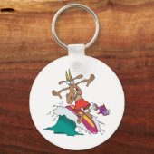 Porte-clés billly bouc surf surf bande dessinée (Recto)