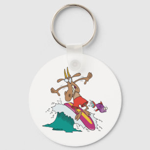 Porte-clés billly bouc surf surf dessin animé