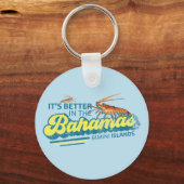 Porte-clés Bimini Island Bahamas Vacances Bahamas Cruise (Recto)
