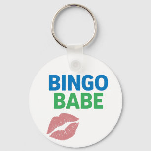 Porte-clés Bingo Babe mignonne et confiant amoureux de Bingo