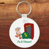 Porte-clés Bingo - Je suis un gagnant (Recto)