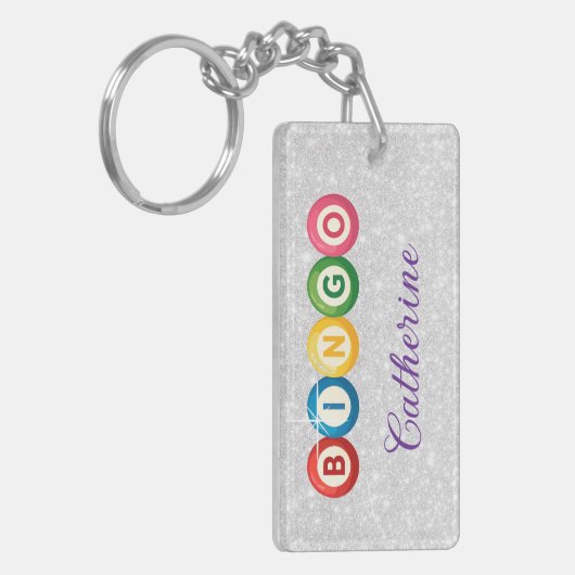 Porte-clés Bingo Personalized Keychain (Devant gauche)