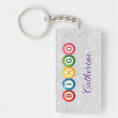 Porte-clés Bingo Personalized Keychain (Devant)