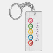 Porte-clés Bingo Personalized Keychain (Devant gauche)