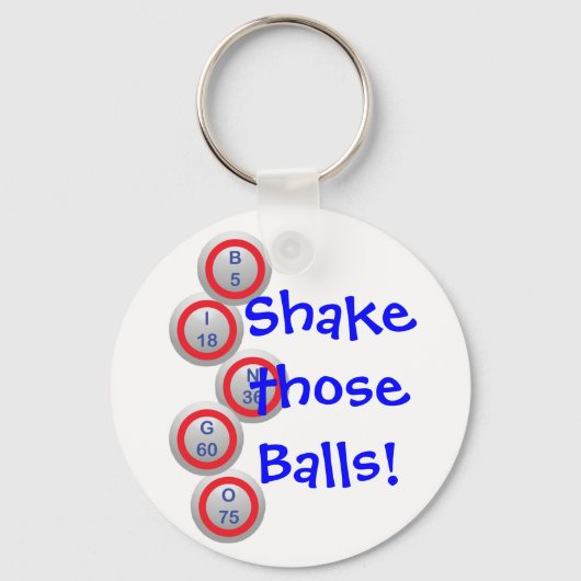 Porte-clés Bingo Shake (Recto)