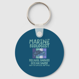 Porte-clés Biologiste marin Biologie marine