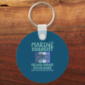 Porte-clés Biologiste marin Biologie marine (Recto)