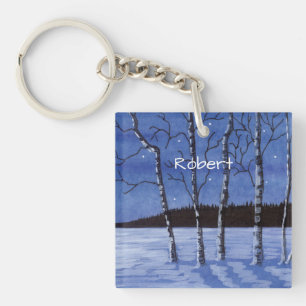 Porte-clés Birch Trees
