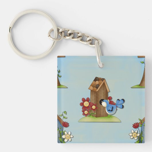 Porte-clés Bird Blue Bird (Devant)