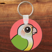 Porte-clés Birdorable Cinnamon Green-cheeked Conure (Recto)