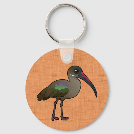Porte-clés Birdorable Hadada Ibis (Recto)
