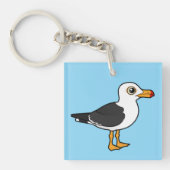 Porte-clés Birdorable Pacific Gull (Devant)