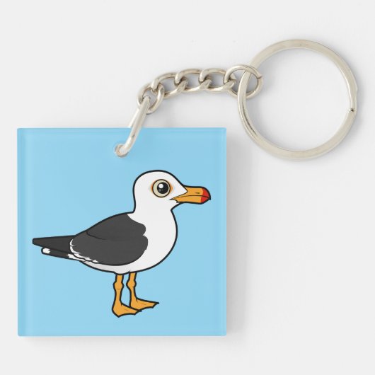 Porte-clés Birdorable Pacific Gull (Dos)