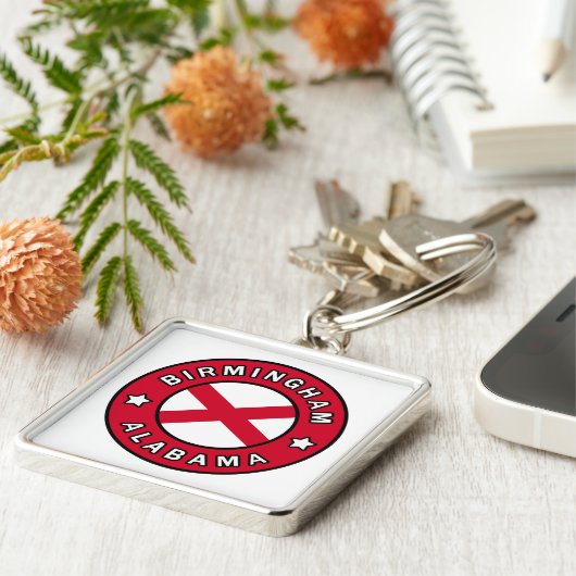 Porte-clés Birmingham Alabama (Côté)