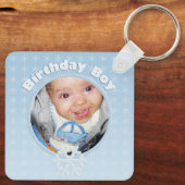 Porte-clés Birthday Boy Photo Winter Onederland (Verso)