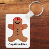 Porte-clés Biscuit Ninjabreadman (biscuit) (Verso)