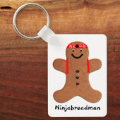 Porte-clés Biscuit Ninjabreadman (biscuit) (Recto)