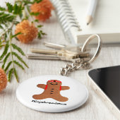 Porte-clés Biscuit Ninjabreadman (biscuit) (Côté)
