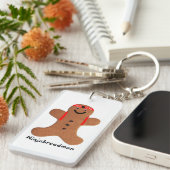 Porte-clés Biscuit Ninjabreadman (biscuit) (Devant droit)