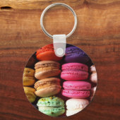 Porte-clés biscuits macaron (Recto)