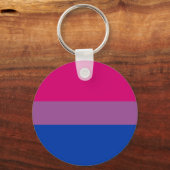 Porte-clés Bisexual Pride Flag (Recto)